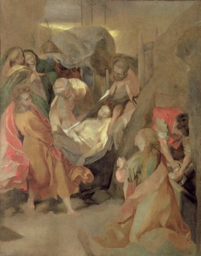 The Entombment of Christ by Federico Barocci